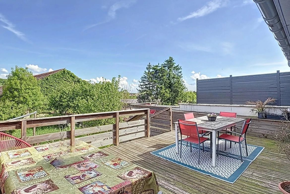 Charmante maison de village rénovée à Sorbey avec 3 chambres et jardin 