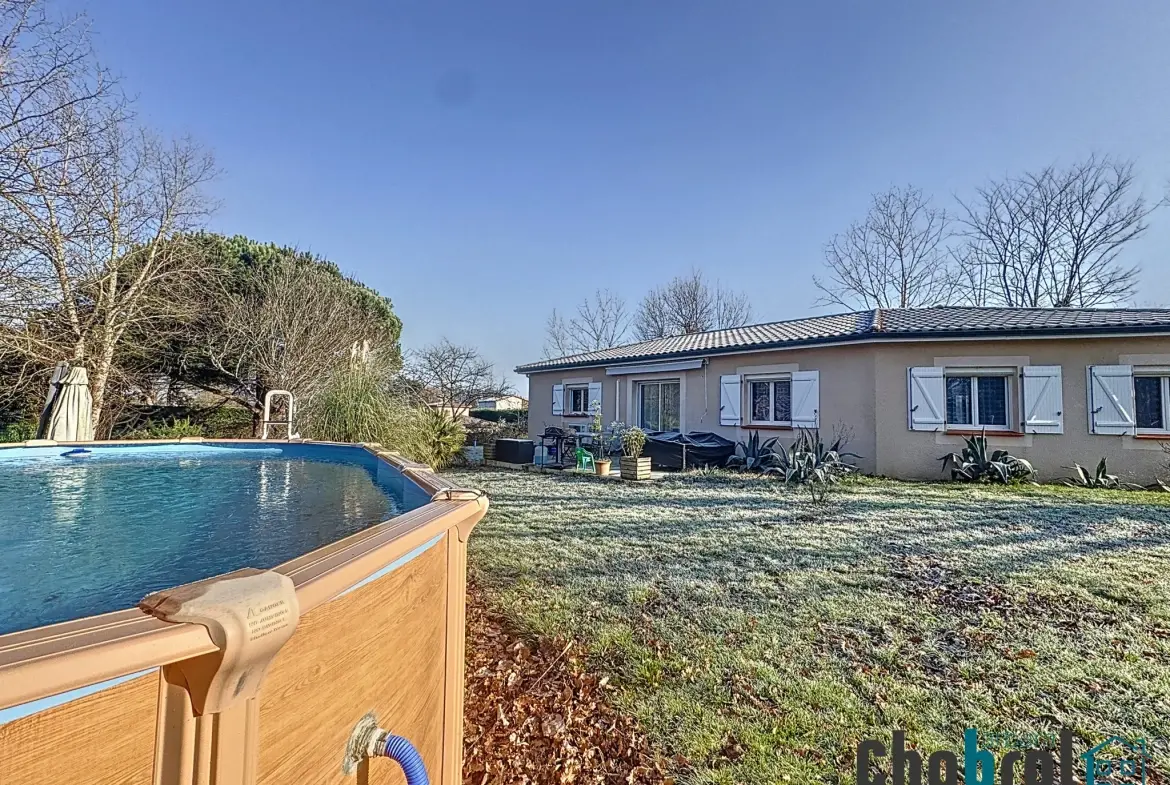 Belle maison de plain-pied à Labastide Saint Pierre avec jardin et garage 