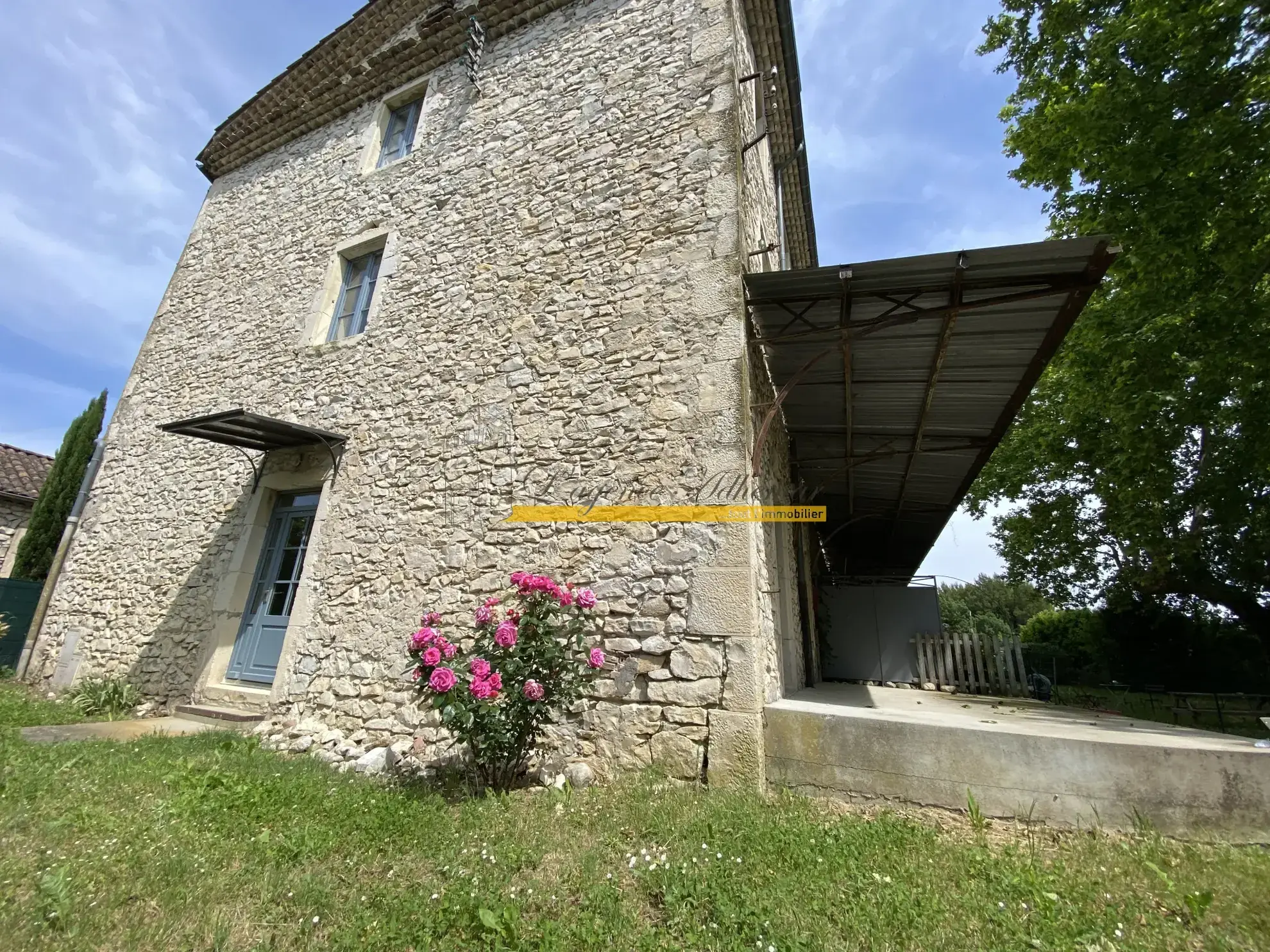 Appartement T4 à vendre avec jardin dans une minoterie rénovée à Montboucher-sur-Jabron 