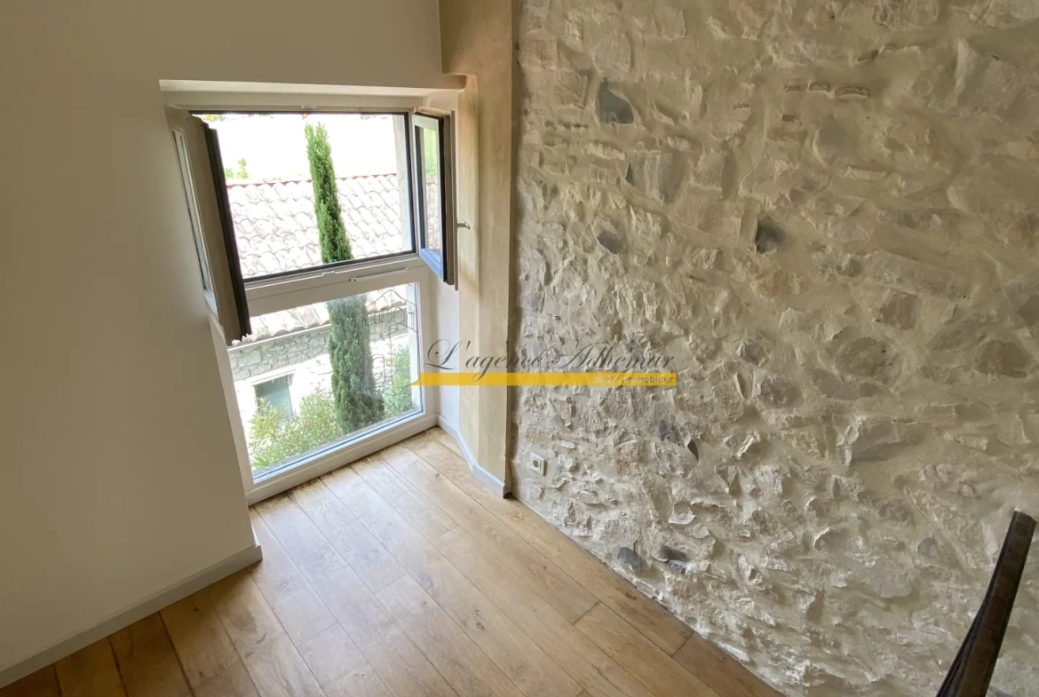 Appartement T4 à vendre avec jardin dans une minoterie rénovée à Montboucher-sur-Jabron 