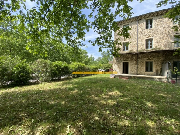 Appartement T4 à vendre avec jardin dans une minoterie rénovée à Montboucher-sur-Jabron