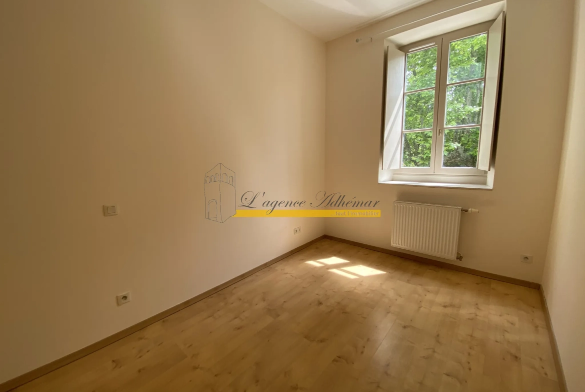 Appartement T4 à vendre avec jardin dans une minoterie rénovée à Montboucher-sur-Jabron 