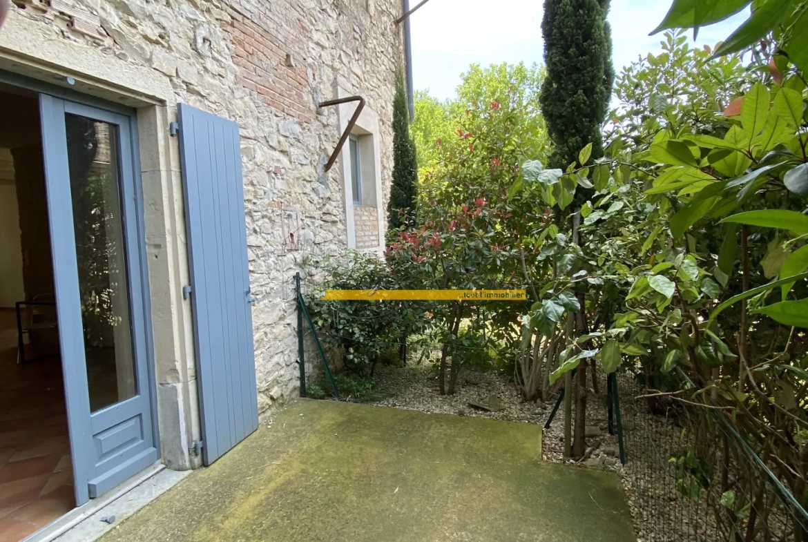 Appartement T4 à vendre avec jardin dans une minoterie rénovée à Montboucher-sur-Jabron 