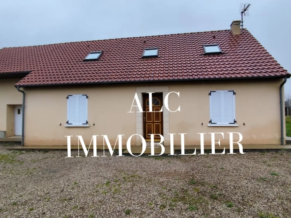 Maison lumineuse de 87 m² avec garage et terrain à 25 min d'Alençon