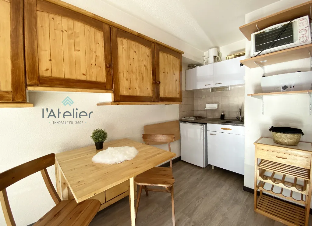 Studio à vendre à Saint Lary Soulan avec vue sur pistes et parking 