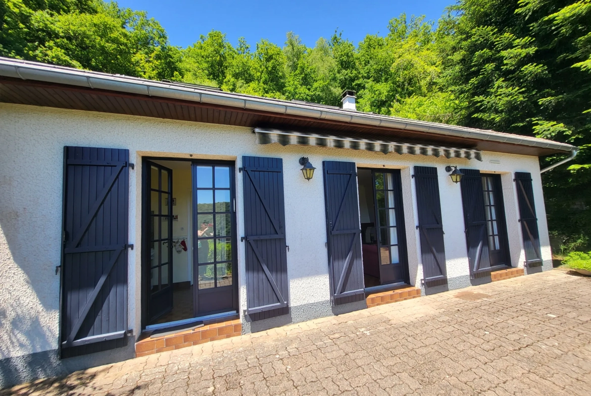 Charmant pavillon avec jardin et vue lac à Miremont - 94 m² 
