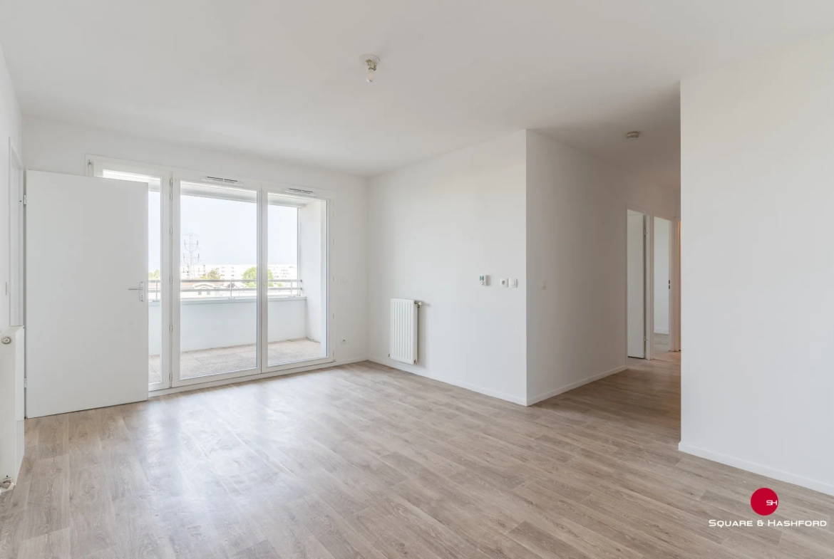 Appartement T3 avec terrasse et parking à Cenon Centre 