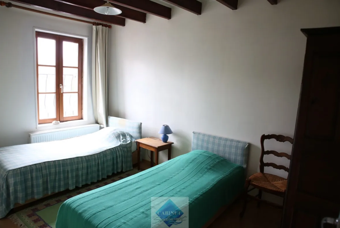 Belle maison en brique et silex à Guilmecourt près de la mer 