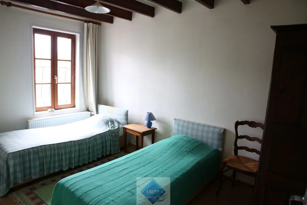 Belle maison en brique et silex à Guilmecourt près de la mer 