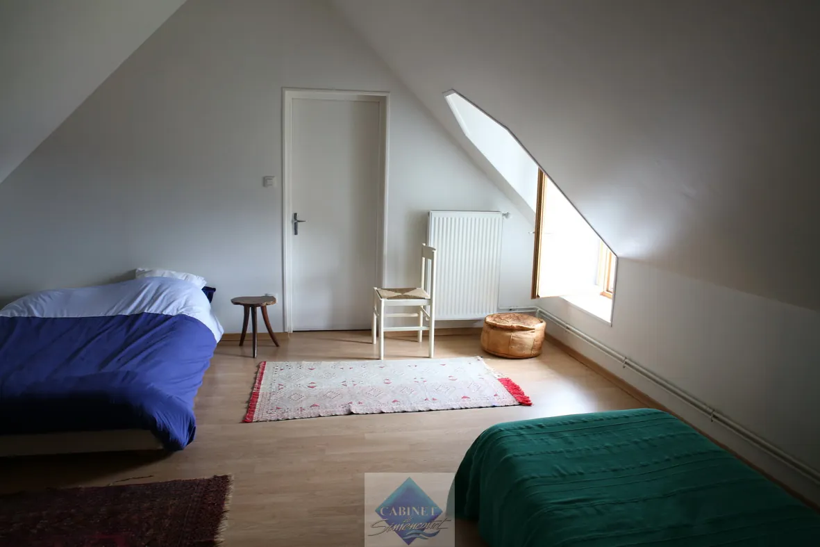 Belle maison en brique et silex à Guilmecourt près de la mer 
