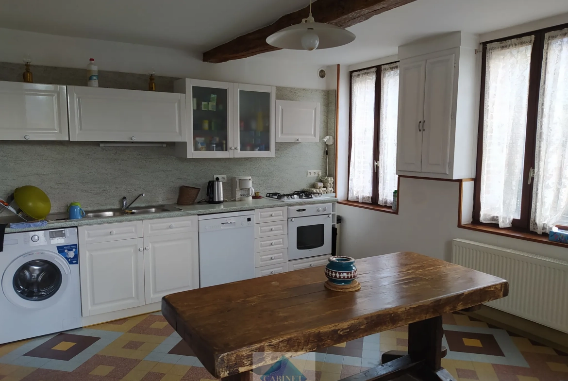Belle maison en brique et silex à Guilmecourt près de la mer 