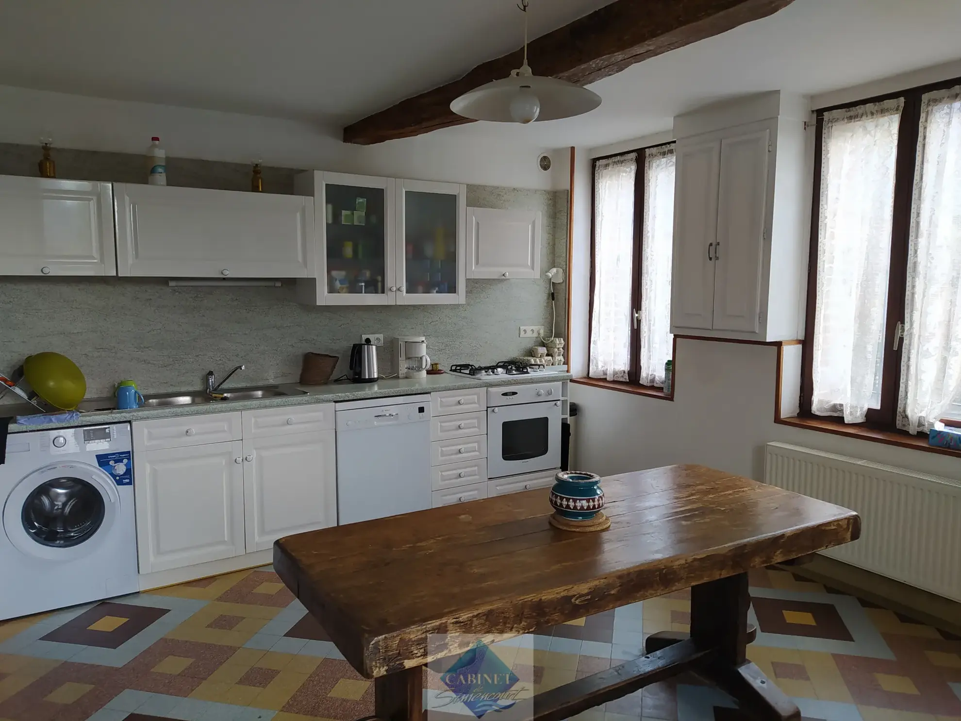 Belle maison en brique et silex à Guilmecourt près de la mer 