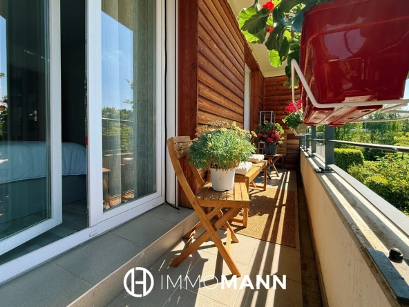 Appartements 3 pièces lumineux avec balcons et garage à Souffelweyersheim