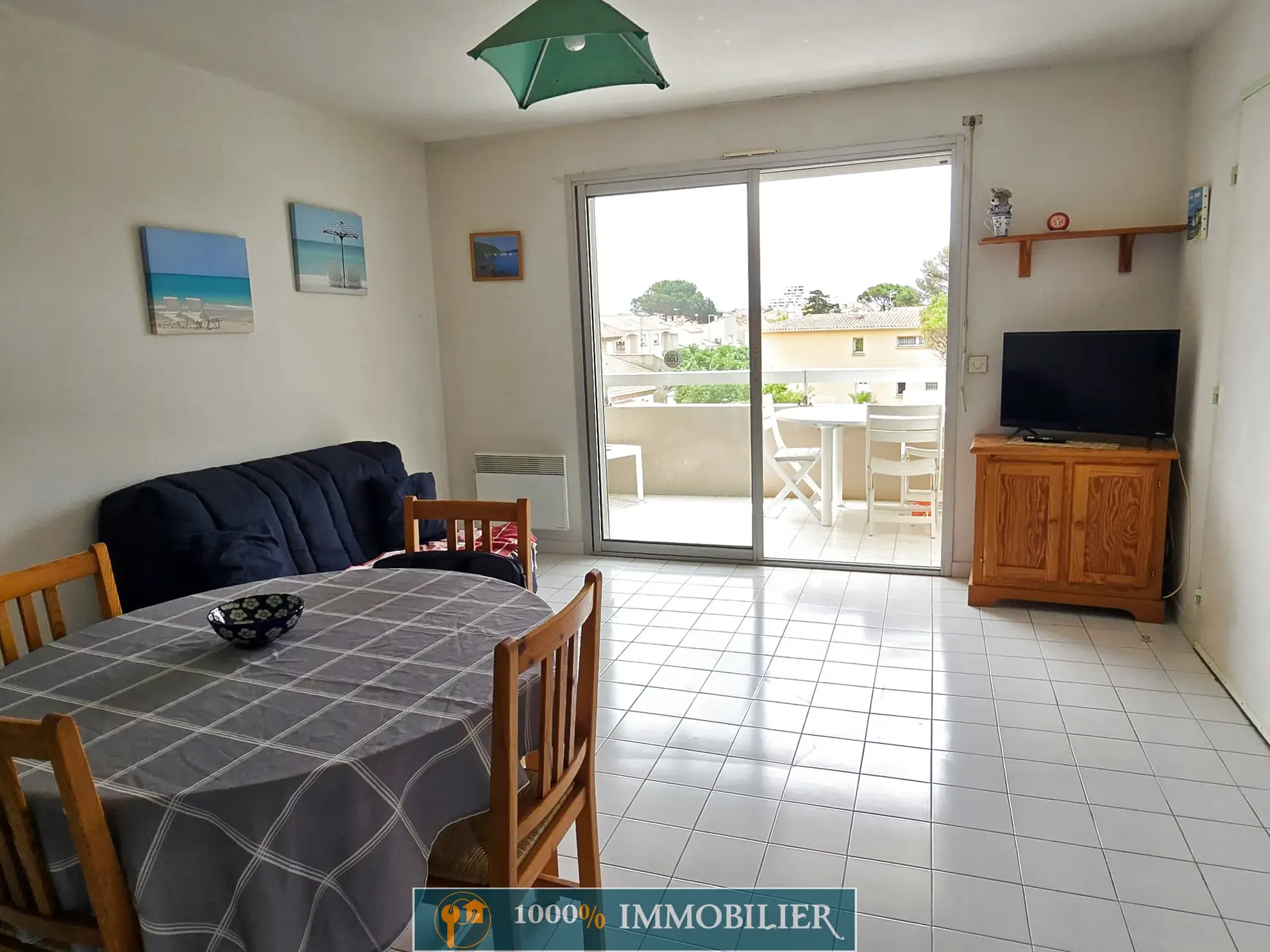 Vente d’un appartement lumineux de 42 m² à Valras Plage avec terrasse proche des plages 