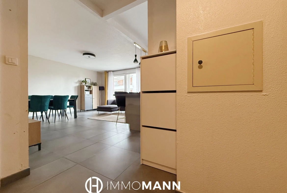 Appartements 3 pièces lumineux avec balcons et garage à Souffelweyersheim 