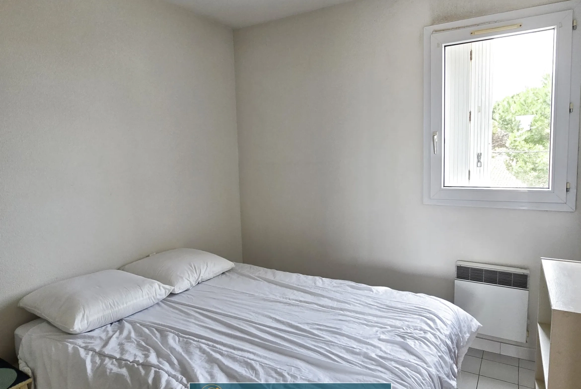 Vente d’un appartement lumineux de 42 m² à Valras Plage avec terrasse proche des plages 