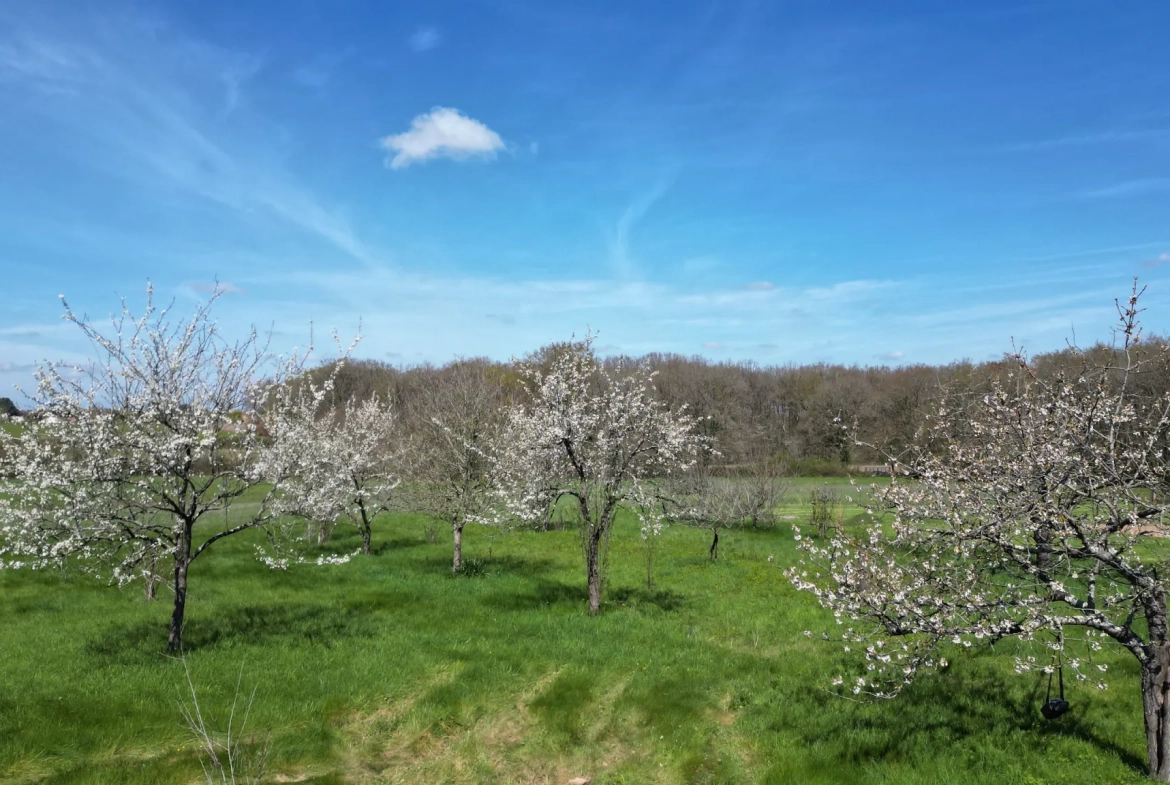 Terrain à bâtir de 1200 m2 avec vue exceptionnelle à Mignaloux-Beauvoir 