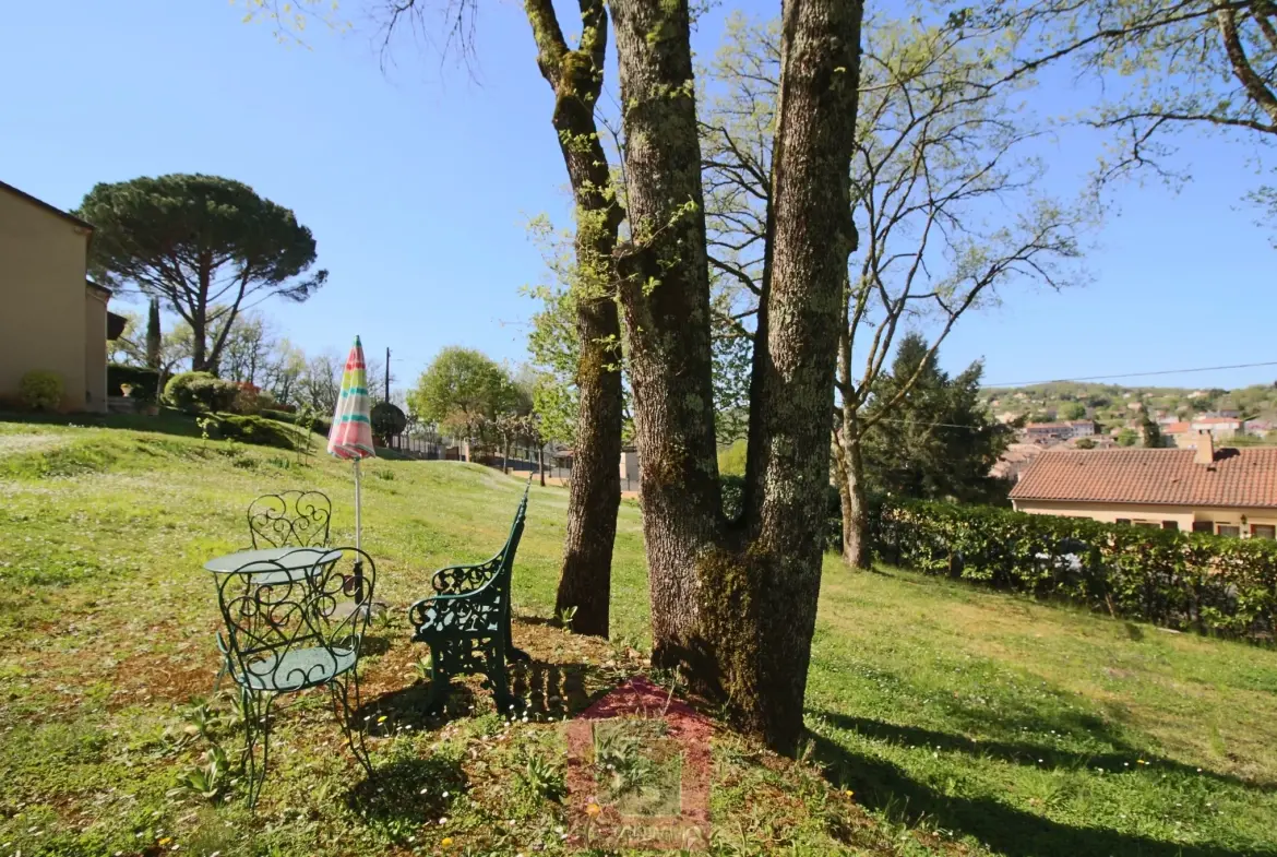 Belle maison d'architecte avec vue imprenable sur Puy l'évêque 