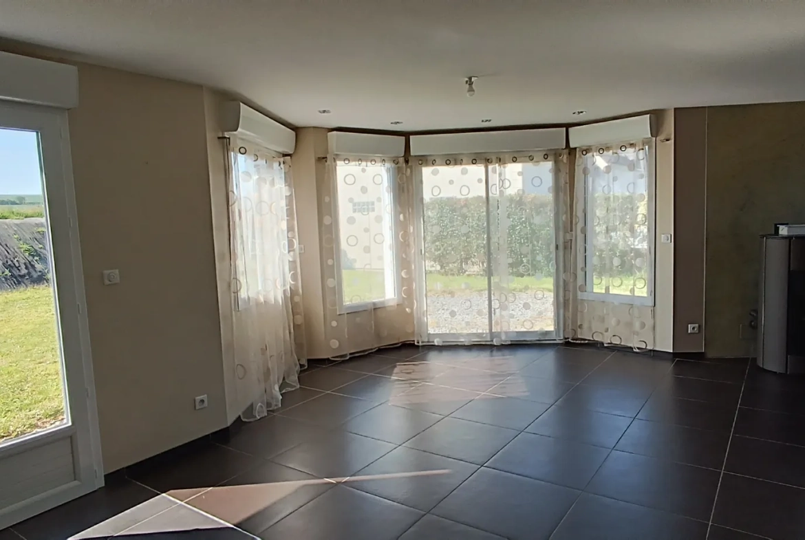 Pavillon en ossature bois de 134 m² au Hamelet - Maison récente avec jardin 