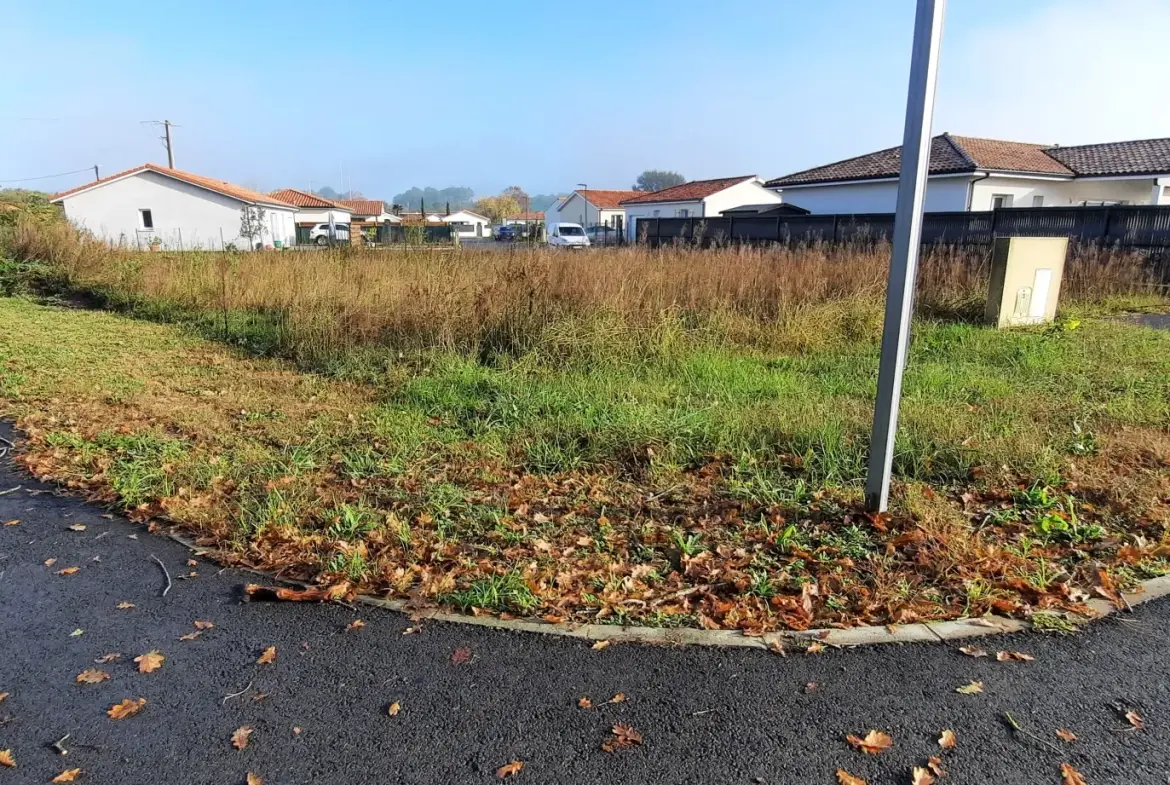 Terrain constructible à vendre à Magescq - 507 m² avec permis accepté 