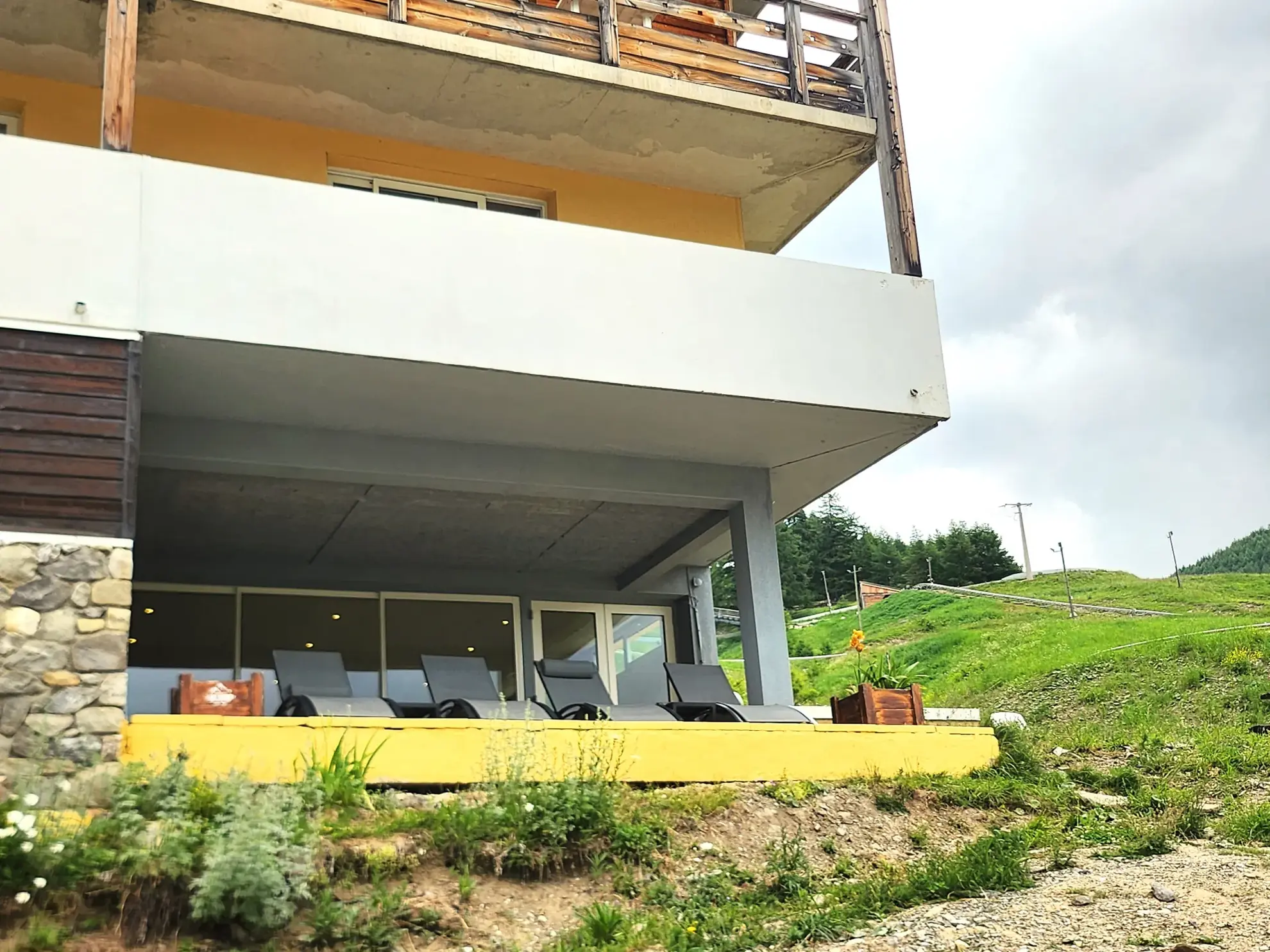 Appartement T2 de 34m² à La Foux d'Allos avec vue montagne et terrasse 