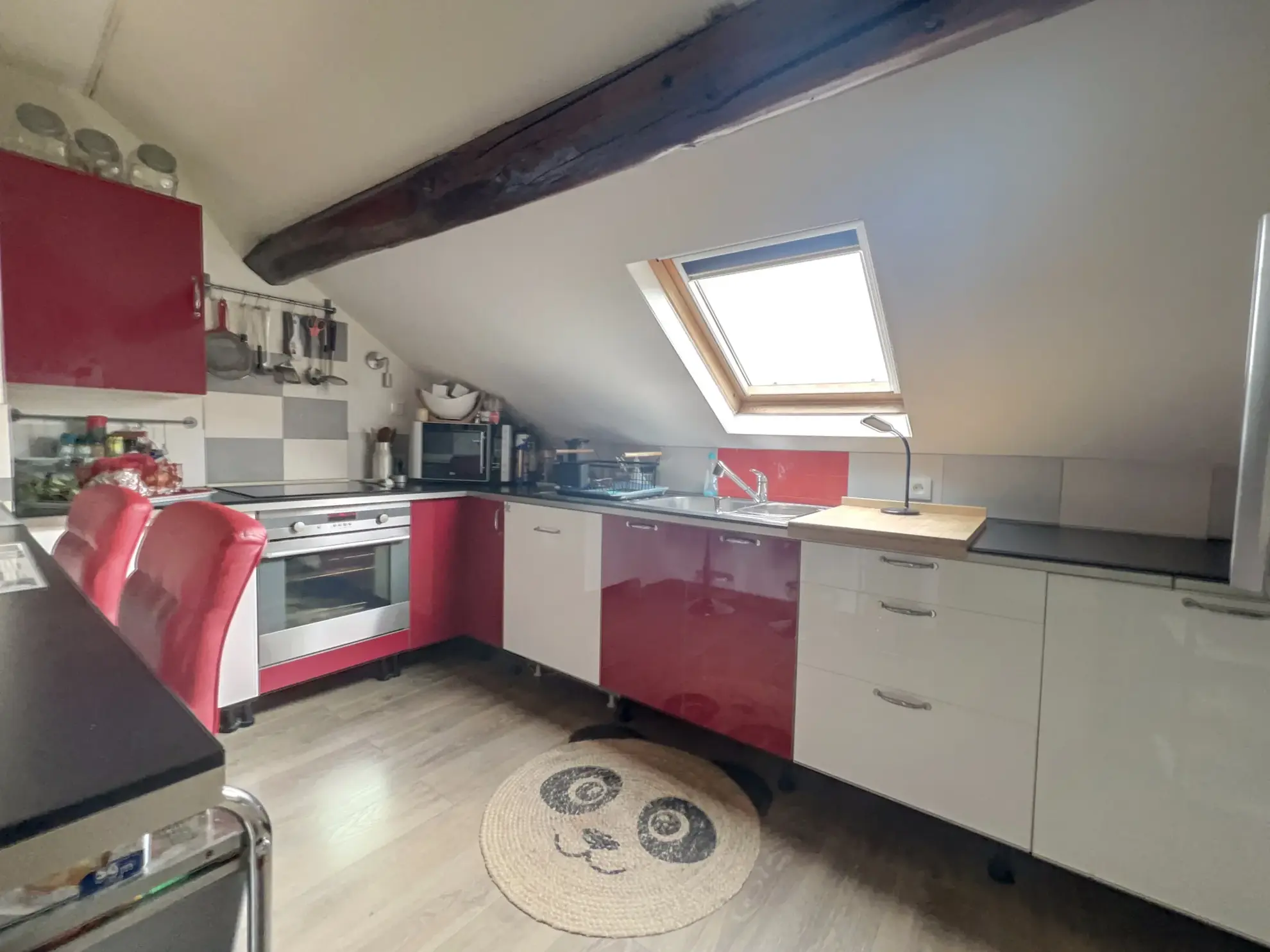 Appartement rénové à Longwy proche gare avec parking et options d'extension 
