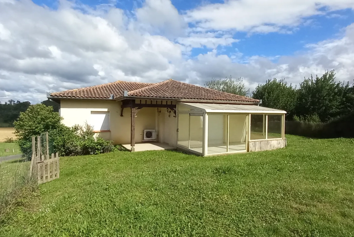 Charmante maison de 98 m² avec vue sur coteaux à Aux-Aussat 