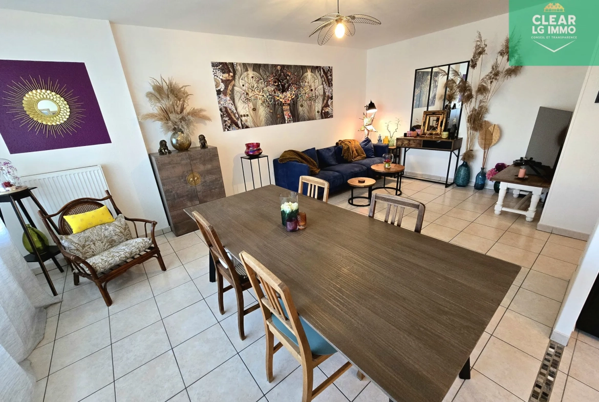 Appartement T2 de 48 m² à Metz Sablon avec parking, calme et vue verdoyante 