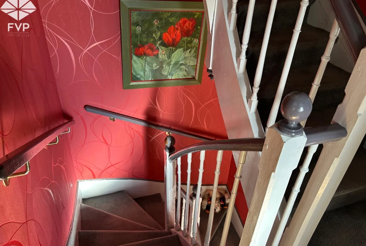Maison de caractère de 150 m² avec jardin et garage à Dieppe 