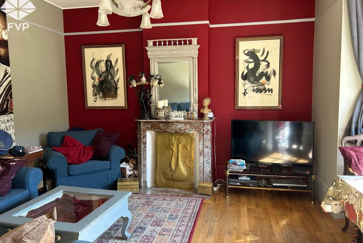 Maison de caractère de 150 m² avec jardin et garage à Dieppe 