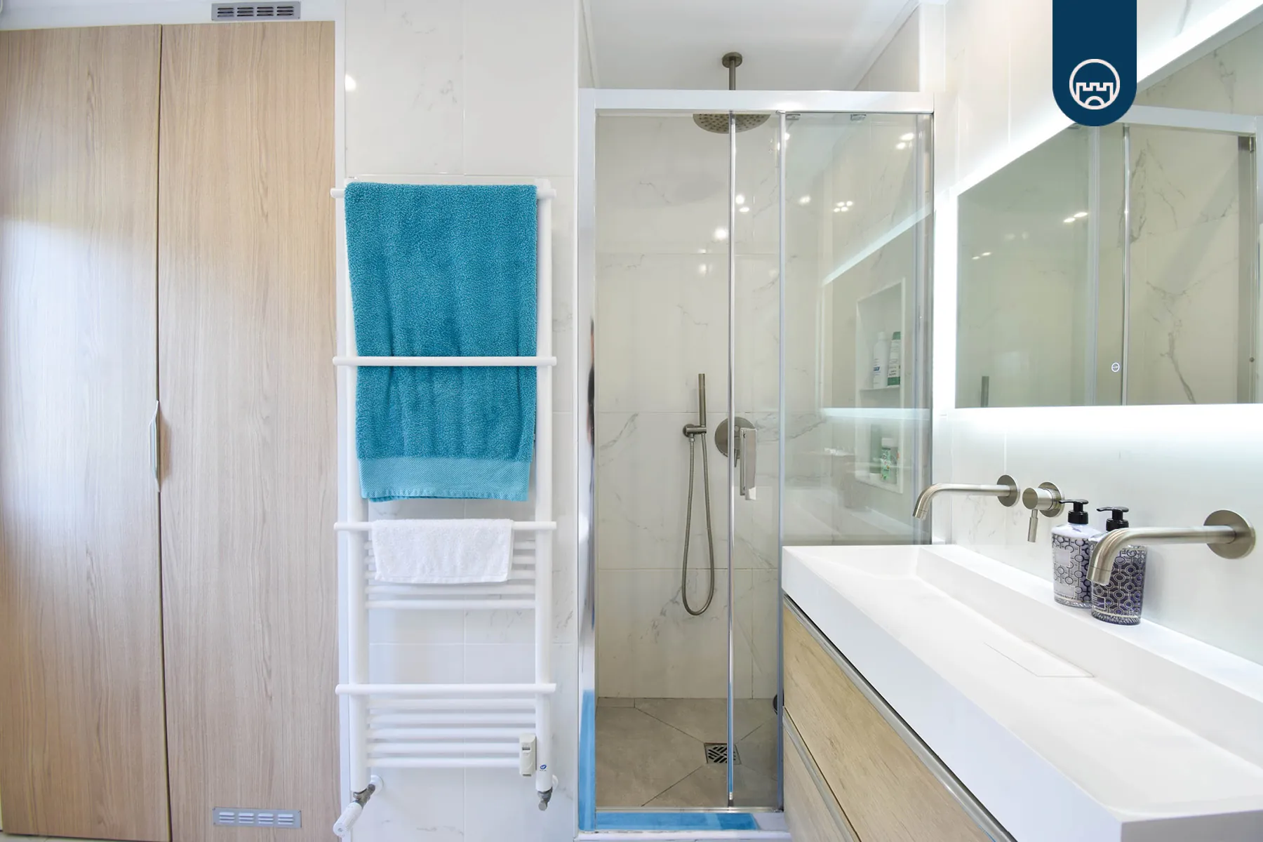Appartement 3 pièces de 67m² à Saint Augustin, NICE - Spacieux et rénové 