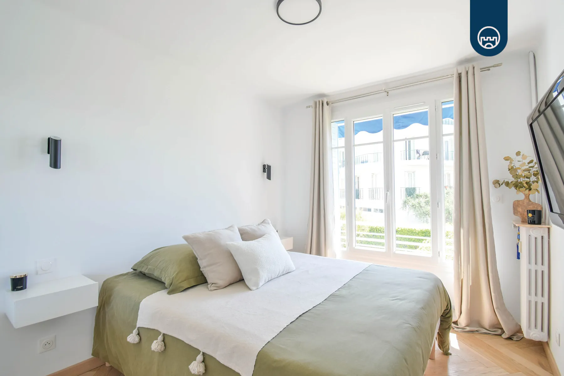 Appartement 3 pièces de 67m² à Saint Augustin, NICE - Spacieux et rénové 