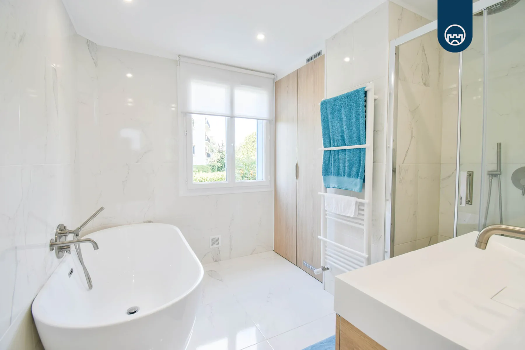 Appartement 3 pièces de 67m² à Saint Augustin, NICE - Spacieux et rénové 