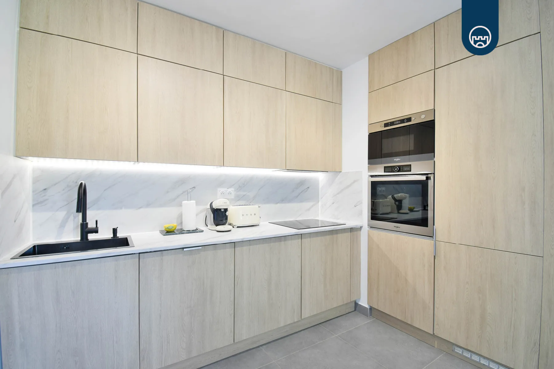 Appartement 3 pièces de 67m² à Saint Augustin, NICE - Spacieux et rénové 