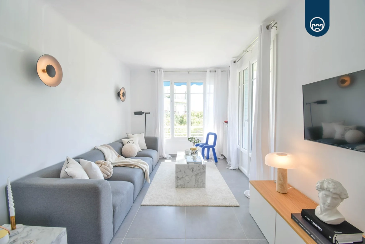 Appartement 3 pièces de 67m² à Saint Augustin, NICE - Spacieux et rénové 