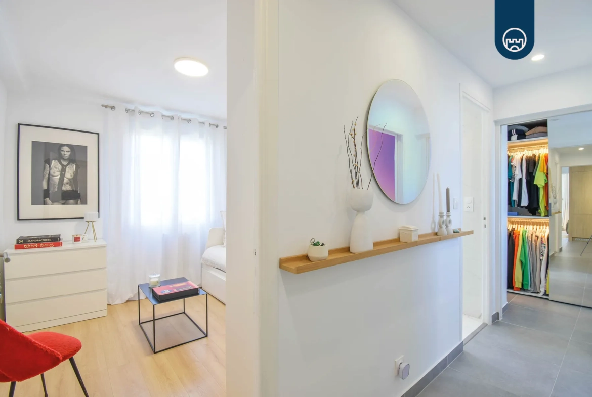 Appartement 3 pièces de 67m² à Saint Augustin, NICE - Spacieux et rénové 