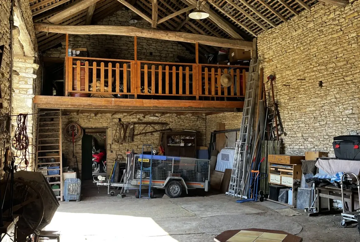Maison rénovée avec gîte et dépendances à Mirebeau (86) - Vie à la campagne 