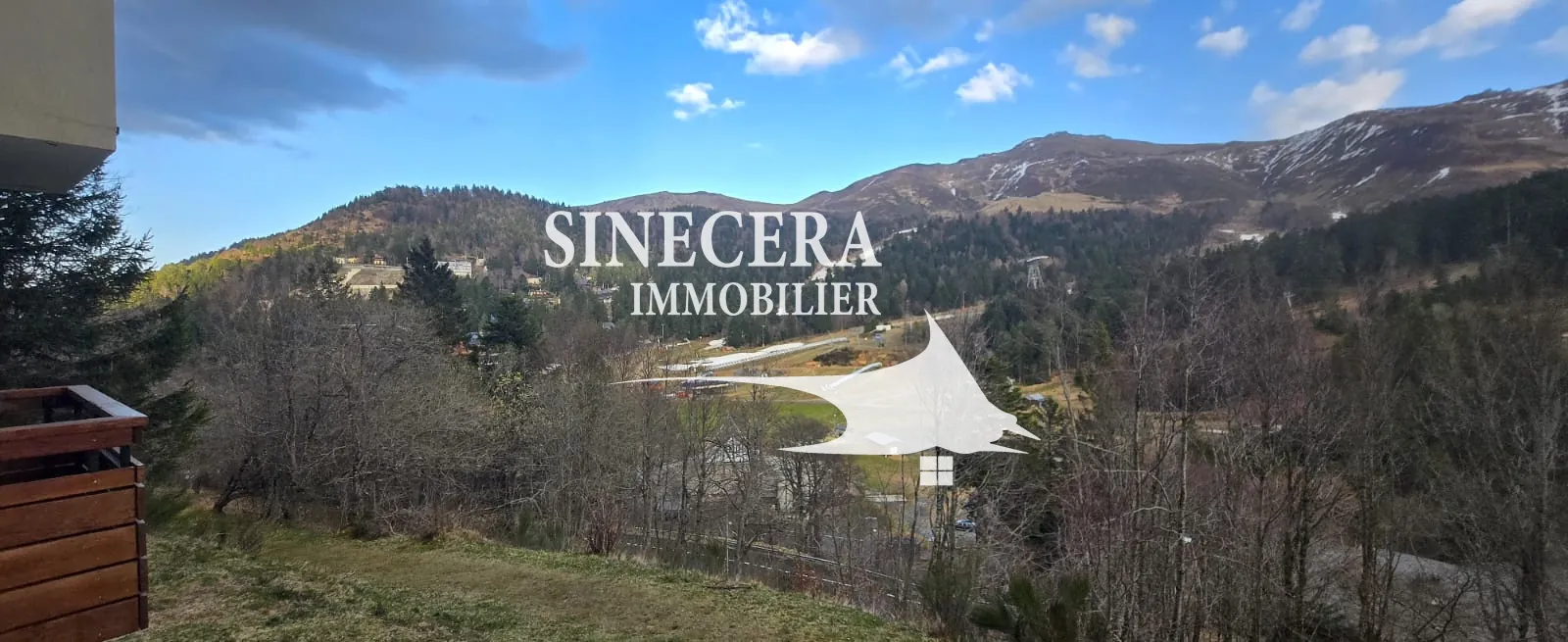 Appartement de 30 m² avec vue panoramique sur la station du Lioran 