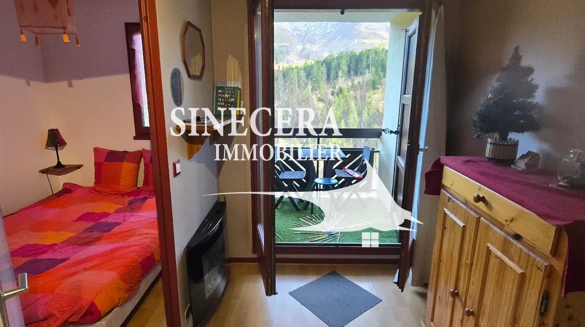 Appartement de 30 m² avec vue panoramique sur la station du Lioran 
