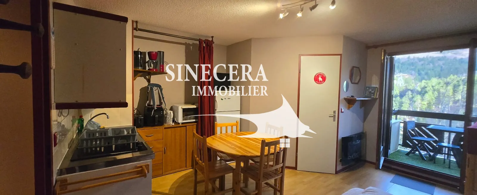 Appartement de 30 m² avec vue panoramique sur la station du Lioran 