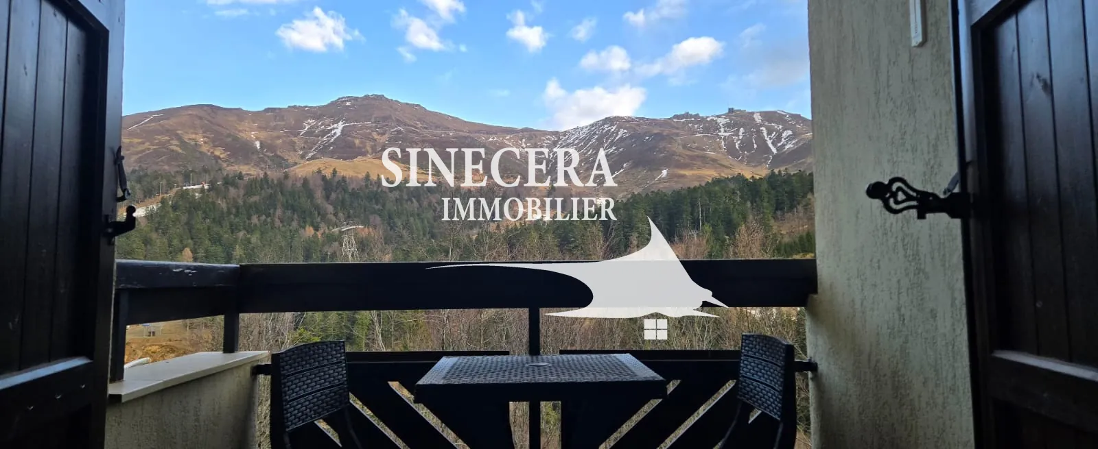 Appartement de 30 m² avec vue panoramique sur la station du Lioran 