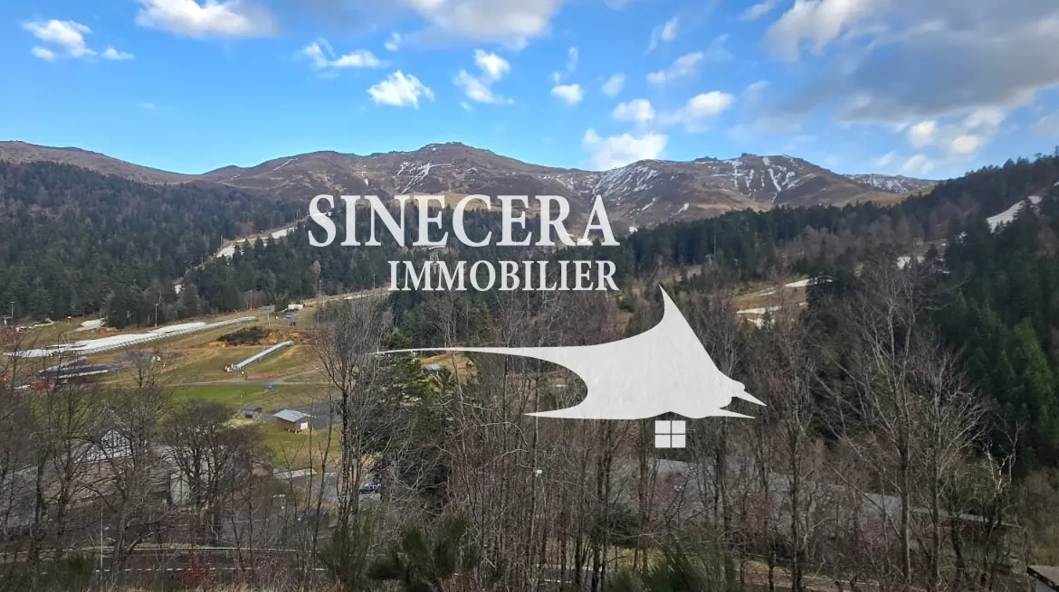 Appartement de 30 m² avec vue panoramique sur la station du Lioran 