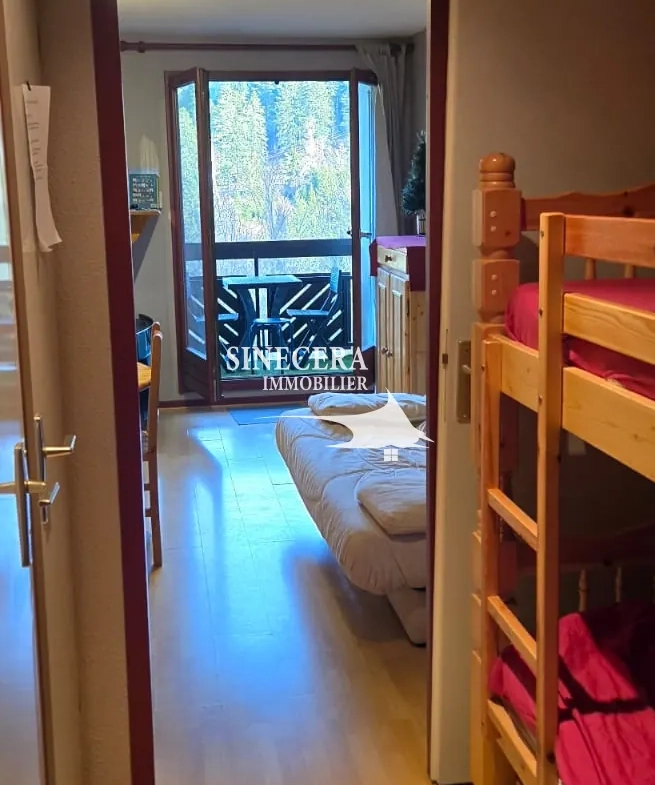 Appartement de 30 m² avec vue panoramique sur la station du Lioran 