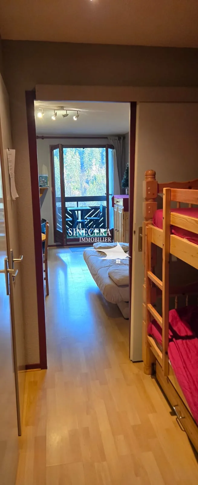 Appartement de 30 m² avec vue panoramique sur la station du Lioran 