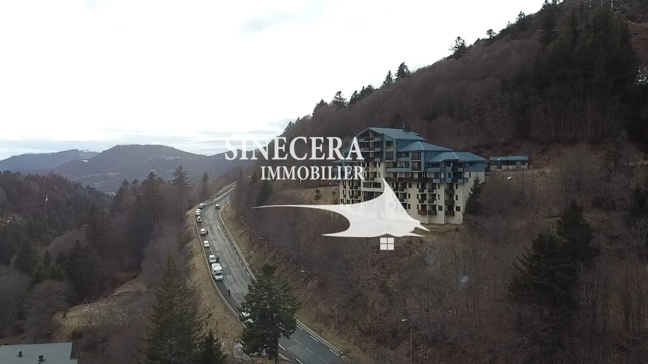 Appartement de 30 m² avec vue panoramique sur la station du Lioran 