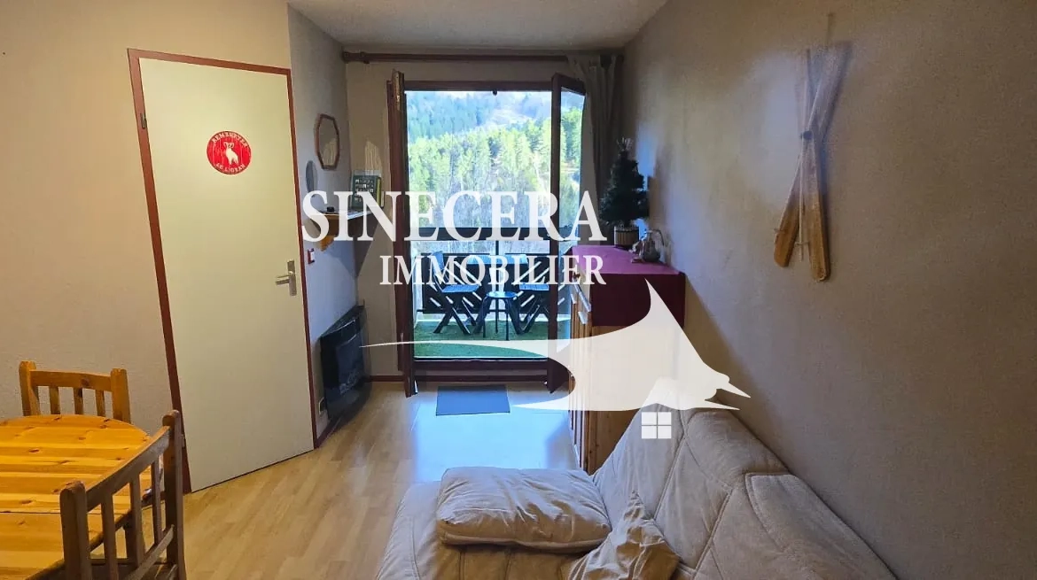 Appartement de 30 m² avec vue panoramique sur la station du Lioran 