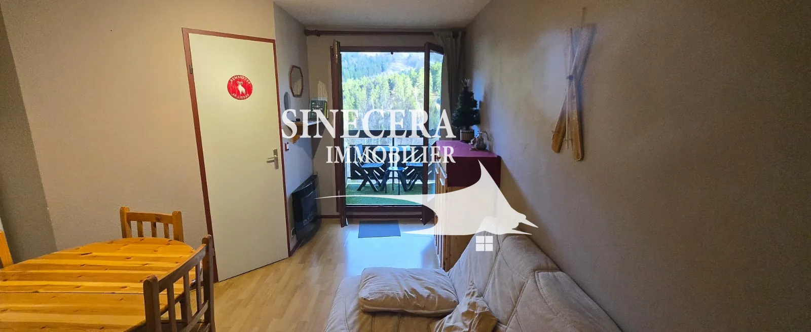 Appartement de 30 m² avec vue panoramique sur la station du Lioran 