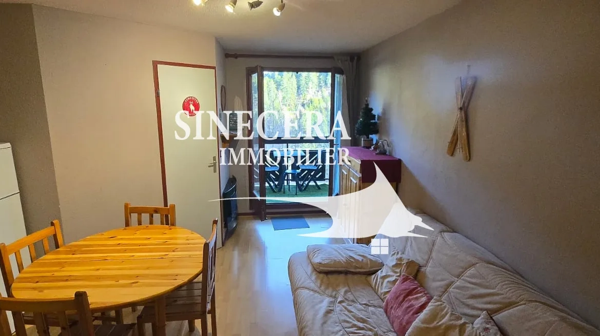 Appartement de 30 m² avec vue panoramique sur la station du Lioran 