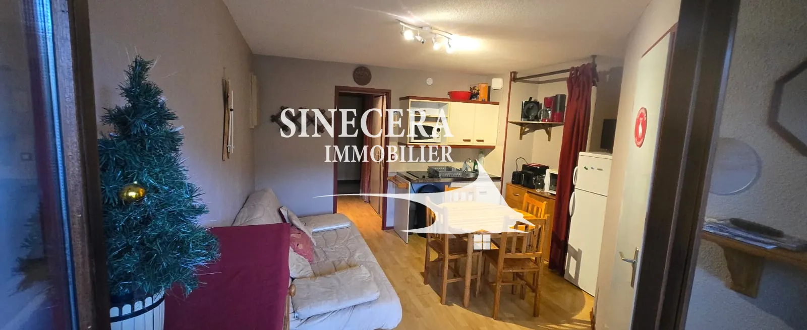 Appartement de 30 m² avec vue panoramique sur la station du Lioran 