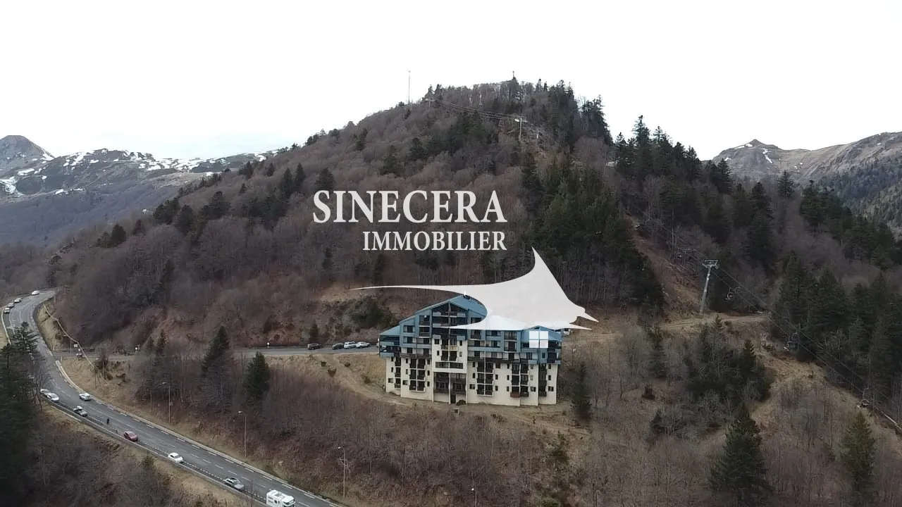Appartement de 30 m² avec vue panoramique sur la station du Lioran 